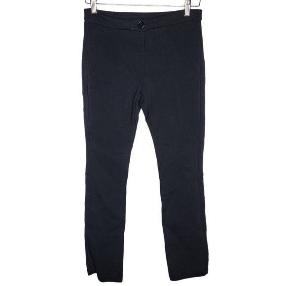 S' MaxMara Small S Solid Black Soft Lightweight Skinny Women's Pants - Picture 1 of 6